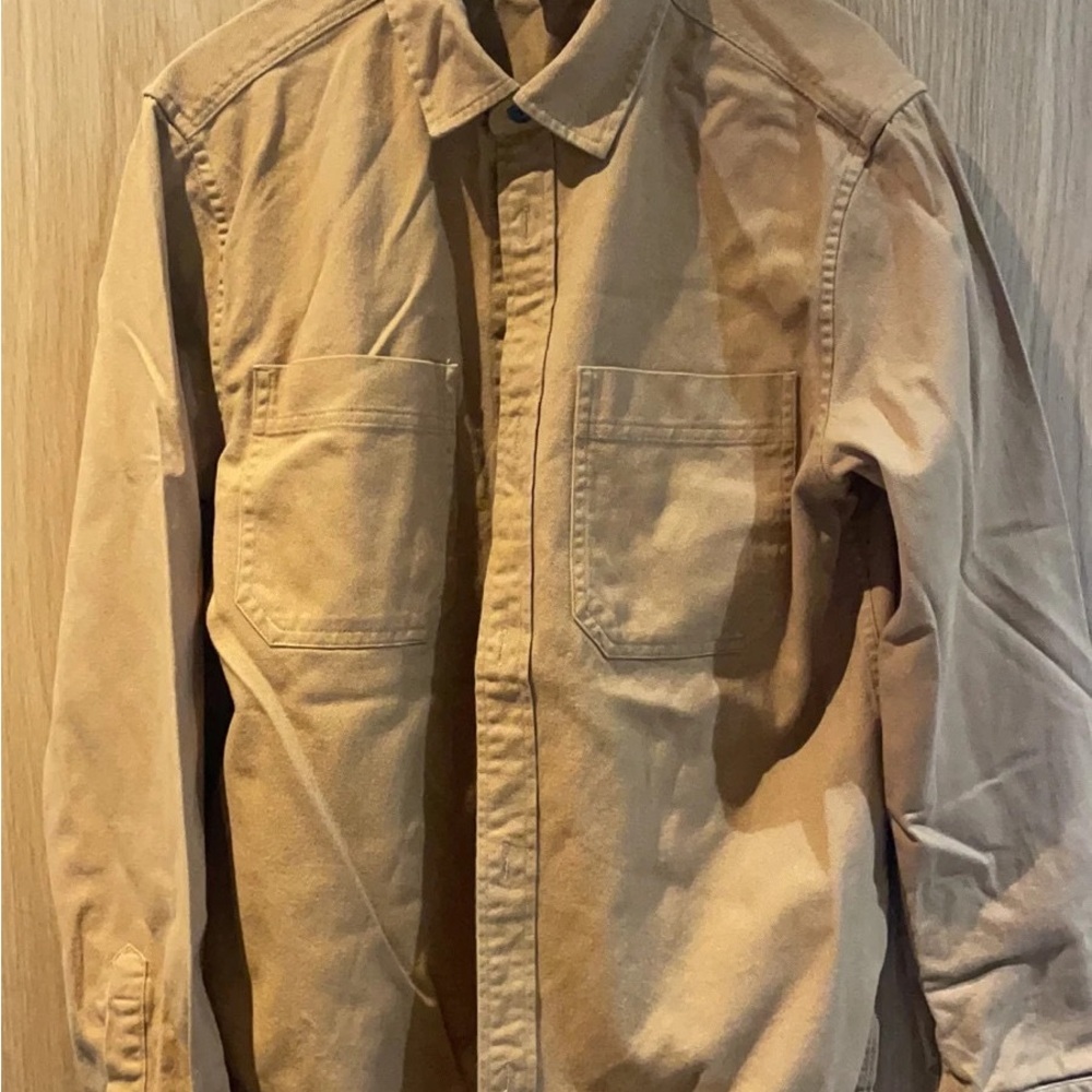 Men's Tan Jacket - Picture 1 of 3
